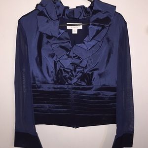 Women’s navy blouse